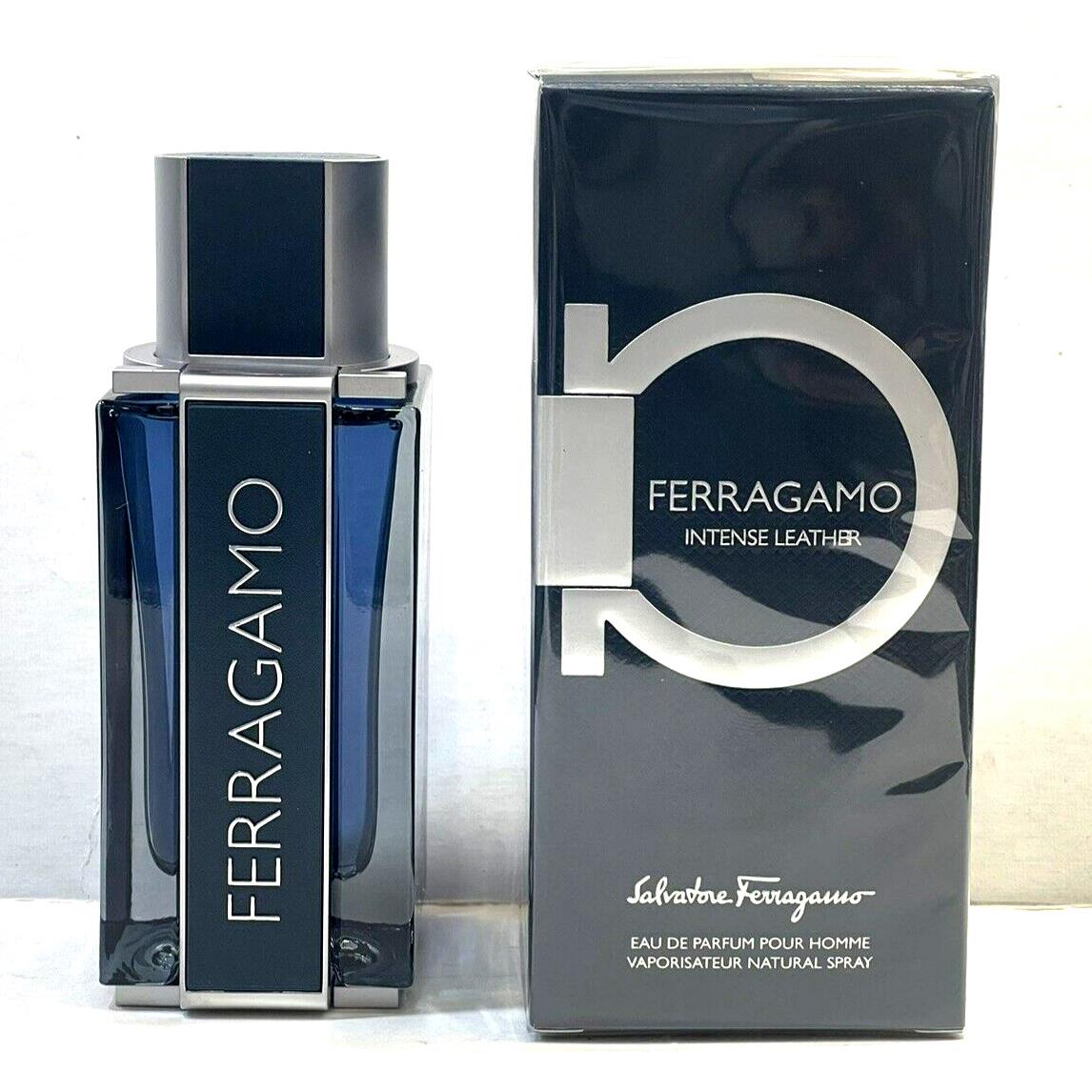 Intense Leather by Salvatore Ferragamo For Men 3.4oz 100ML Eau De Parfum Spray