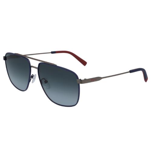 Salvatore Ferragamo Matte Dark Ruthenium Navigator Sunglasses SF239S 071 60