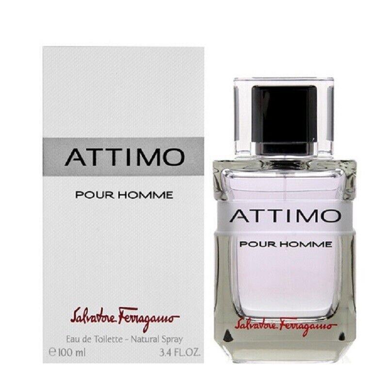 Attimo Pour Homme Salvatore Ferragamo 3.4 oz / 100 ml Edt Men Cologne Spray