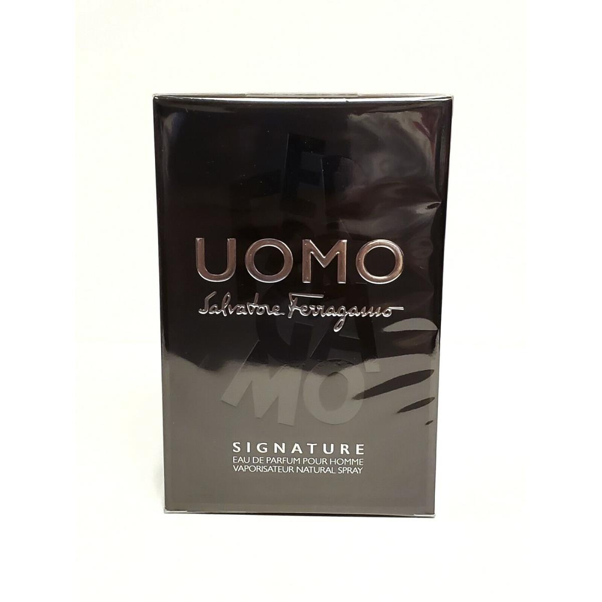 Uomo Signature BY Salvatore Ferragamo 3.4OZ Edp Spray For Men