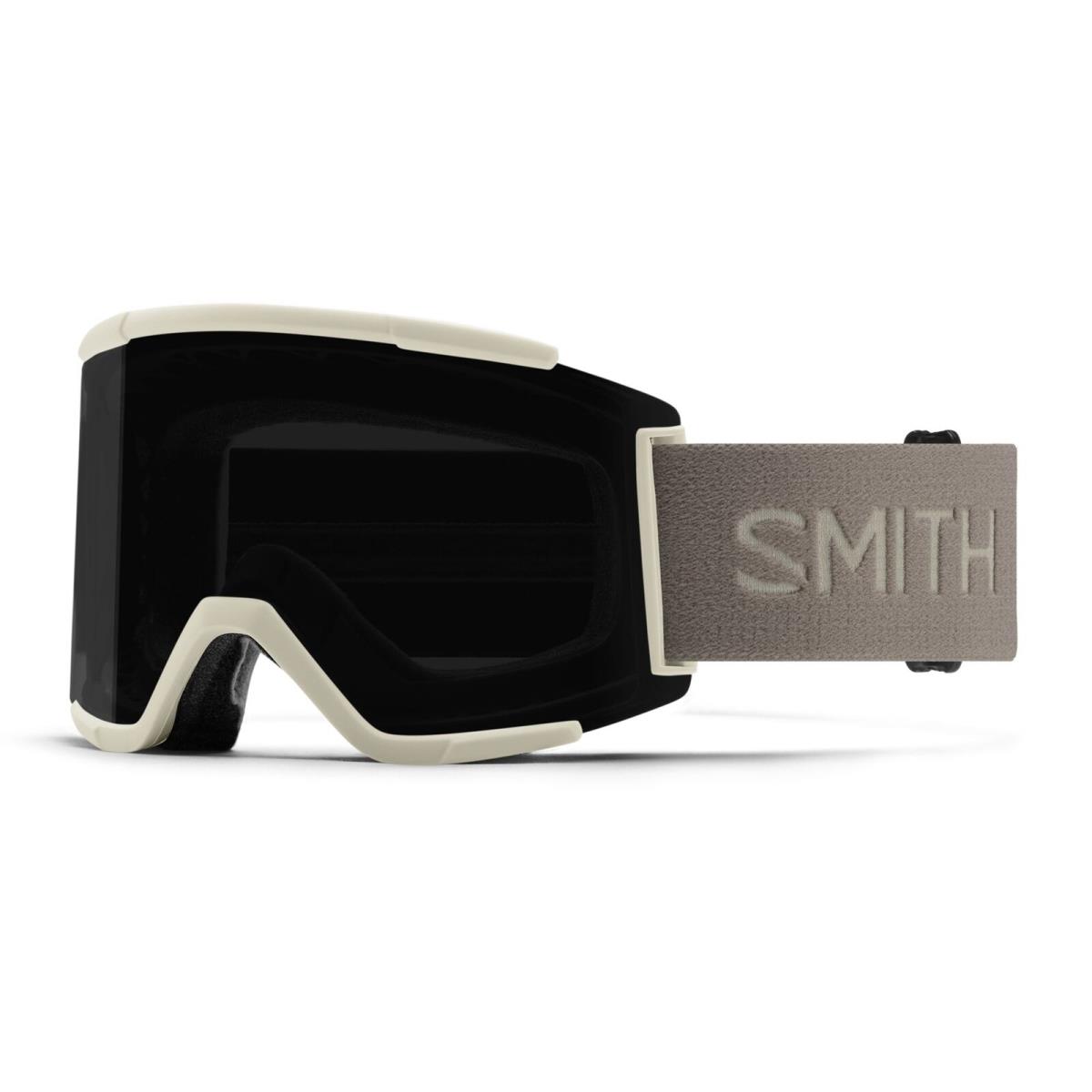 Smith Squad XL Snow Goggles Chalk Frame Chromapop Sun Black Lens