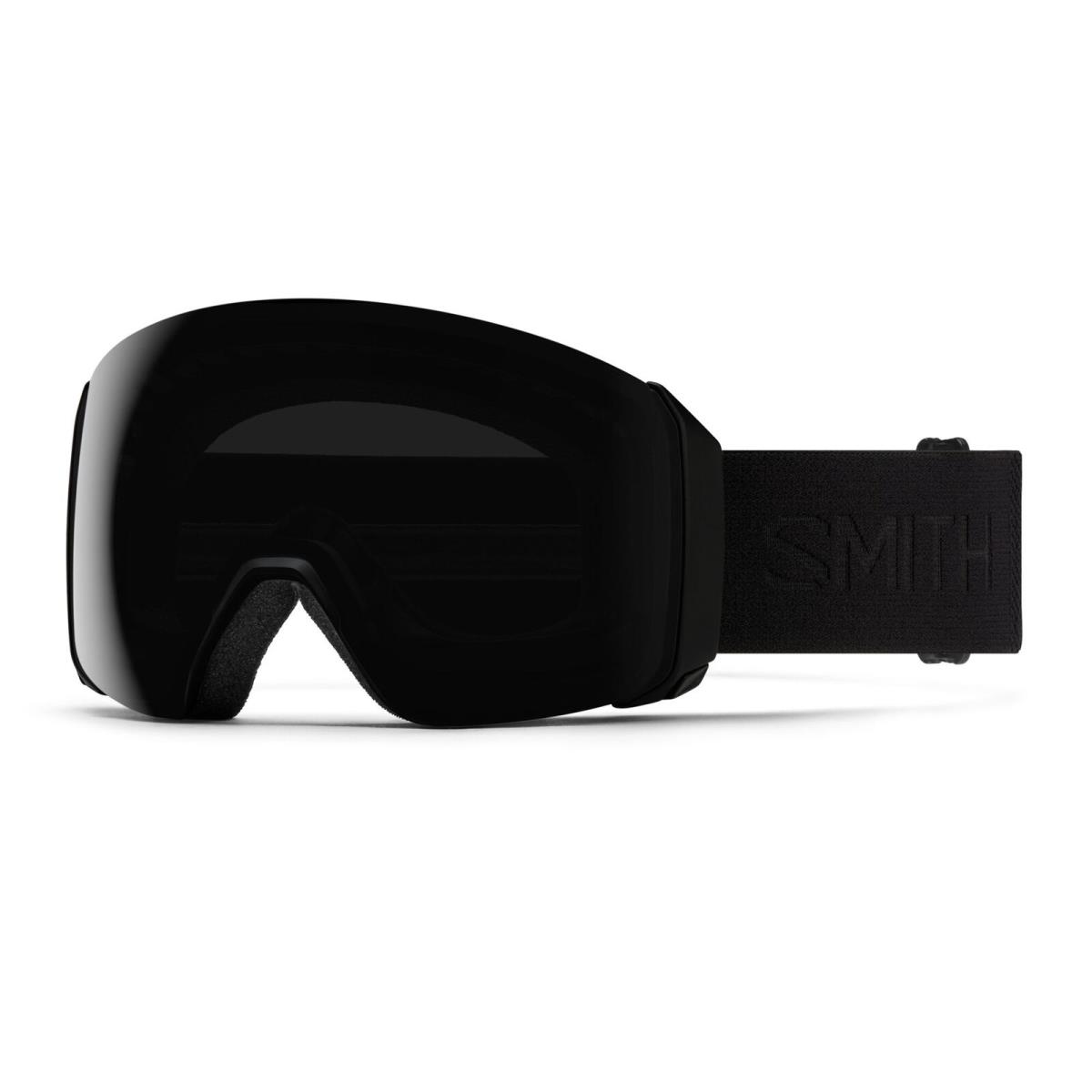 Smith 4D Mag XL Snow Goggles Blackout Frame Chromapop Sun Black Lens