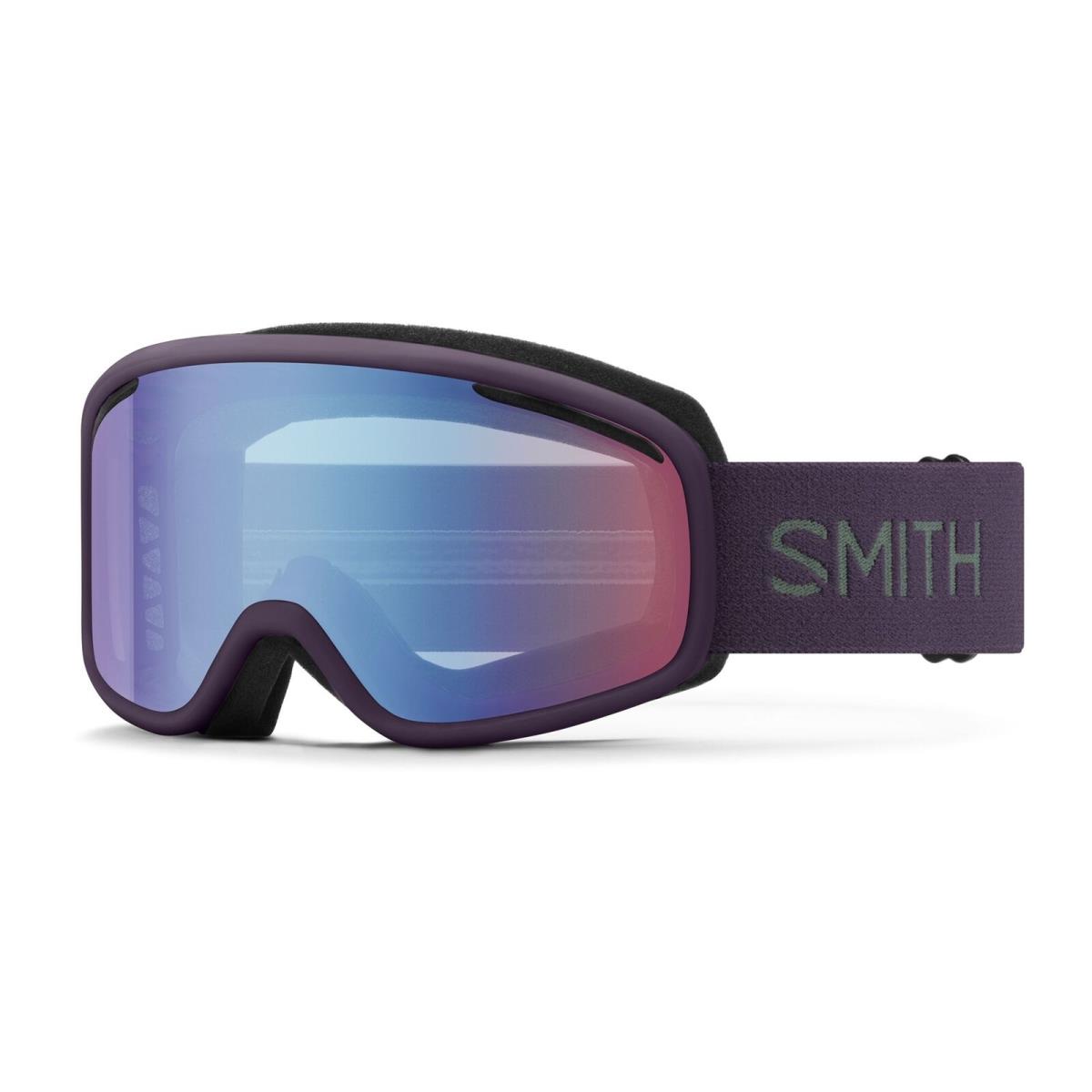 Smith Vogue Snow Goggles Cosmos Frame Blue Sensor Mirror Lens