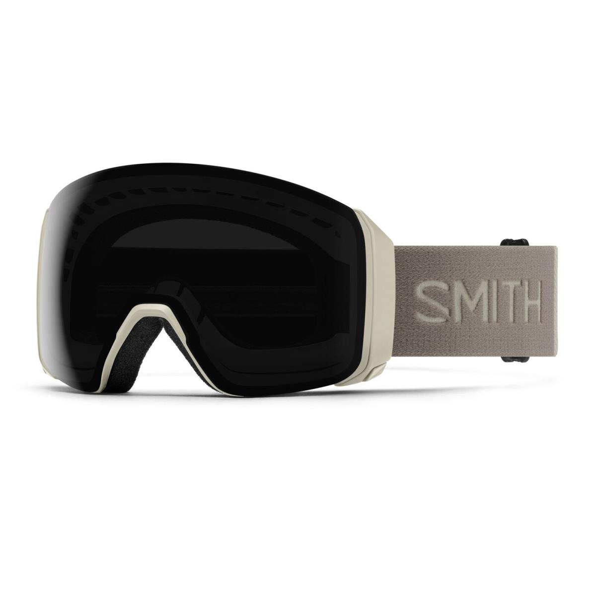 Smith 4D Mag XL Snow Goggles Chalk Frame Chromapop Sun Black Lens