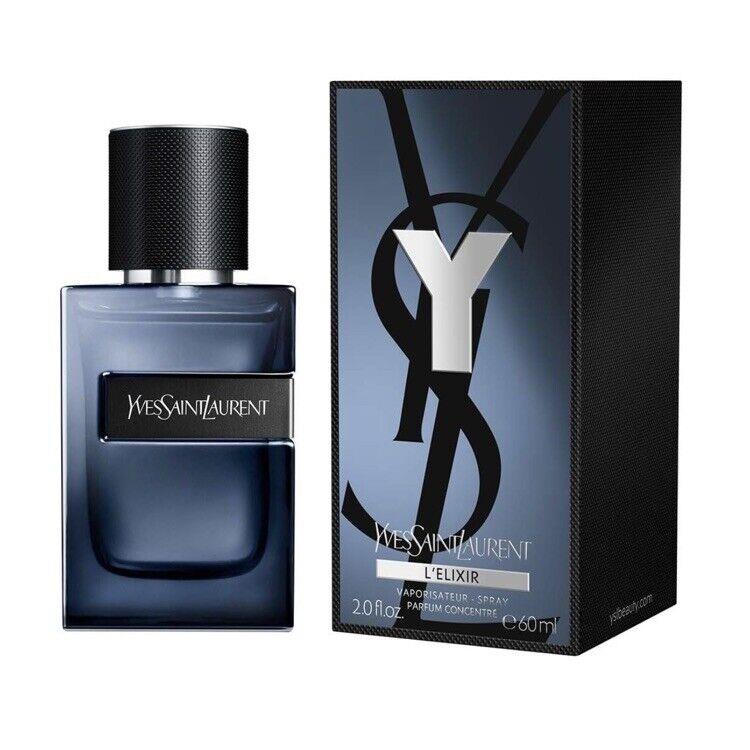 Ysl Y L` Elixir by Yves Saint Laurent 2 oz Parfum For Men Box