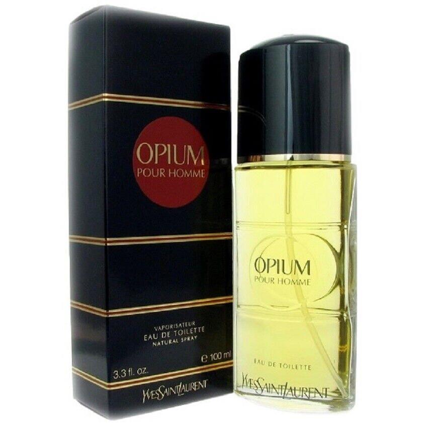 Opium Pour Homme Yves Saint Laurent 3.3 oz / 100 ml Edt Men Cologne Spray