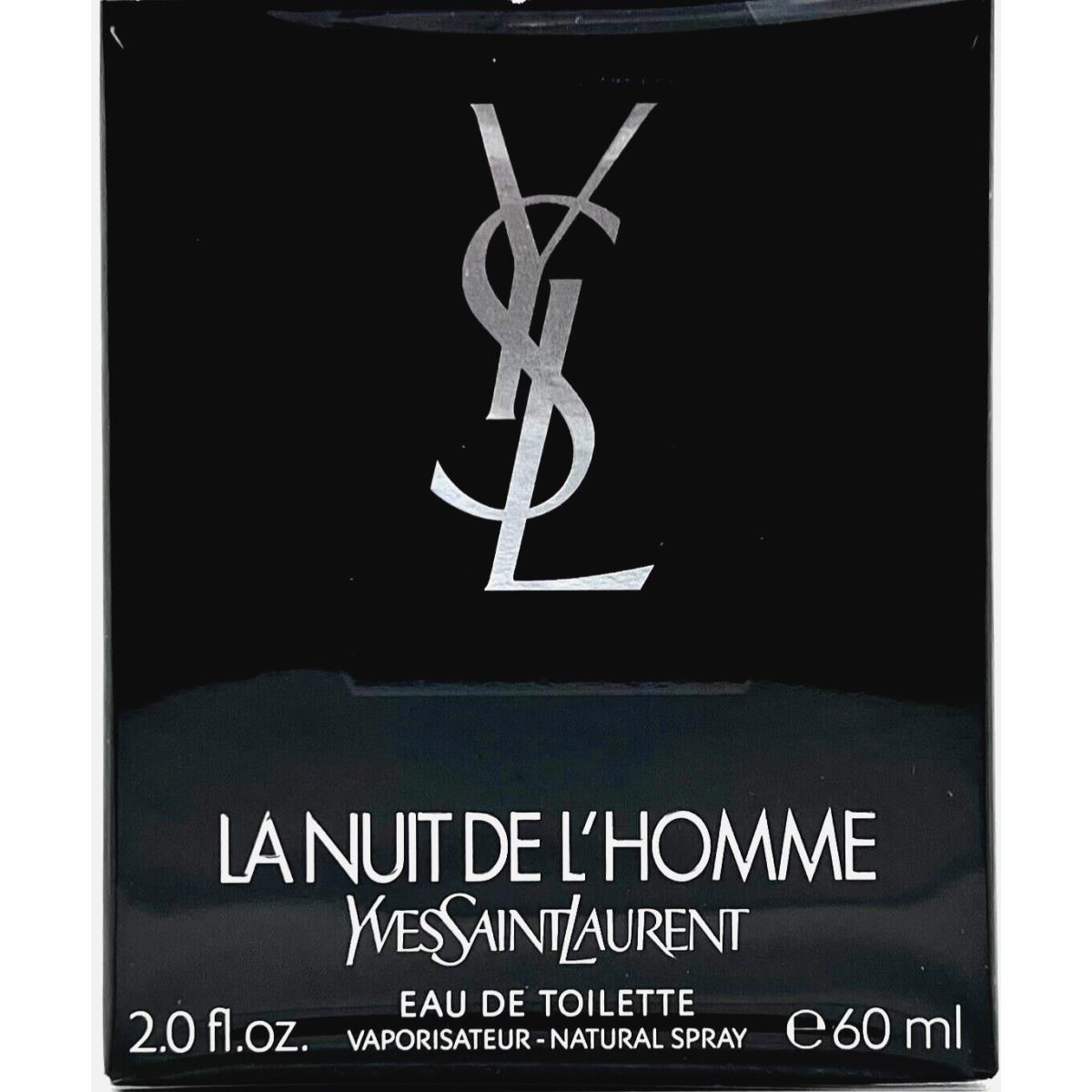 Yves Saint Laurent LA Nuit DE L`homme Eau DE Toilette Spray For Men 2.0 Oz /60ml