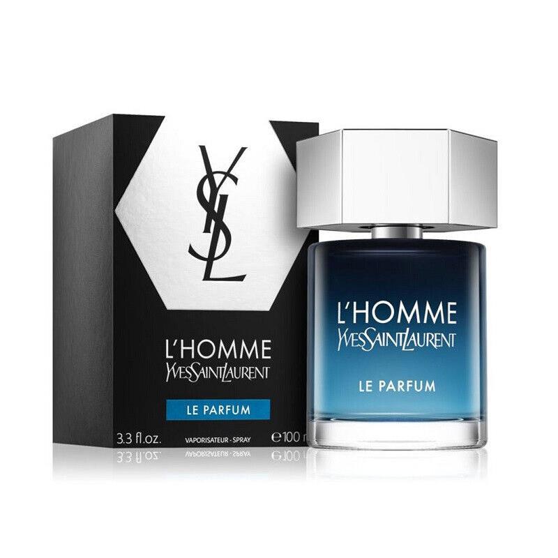 Ysl L`homme LE Parfum Yves Saint Laurent Men 3.3 oz Eau De Parfum Spray