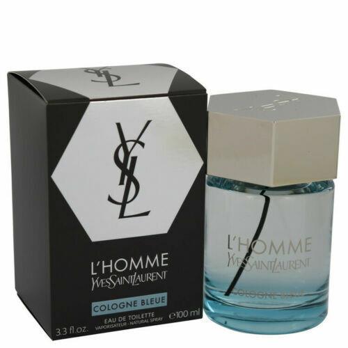 L`homme Bleue by Yves Saint Laurent Eau De Toilette Spray 3.4 oz For Men