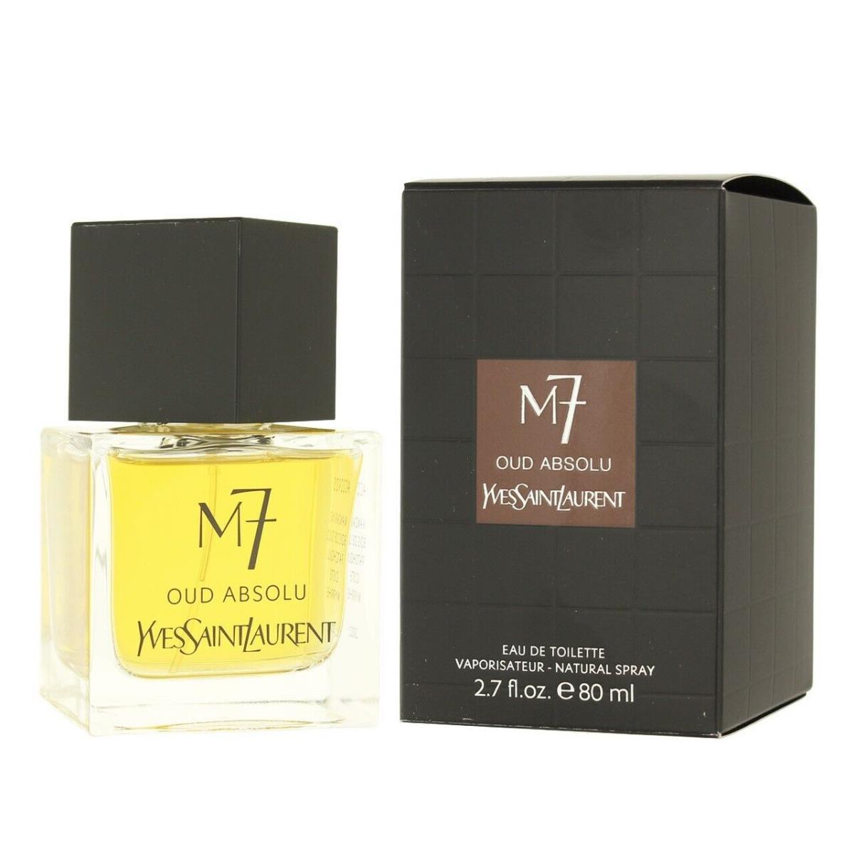 M7 Oud Absolu by Yves Saint Laurent For Men Eau De Toilette Spray 2.7 oz/80 ml