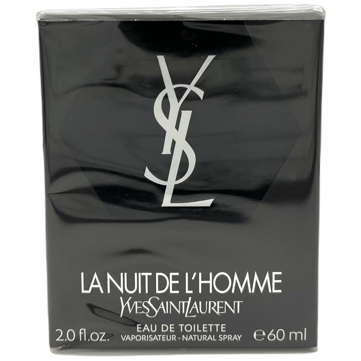 La Nuit De L`homme by Yves Saint Laurent For Men 2.0 oz Eau de Toilette Spray