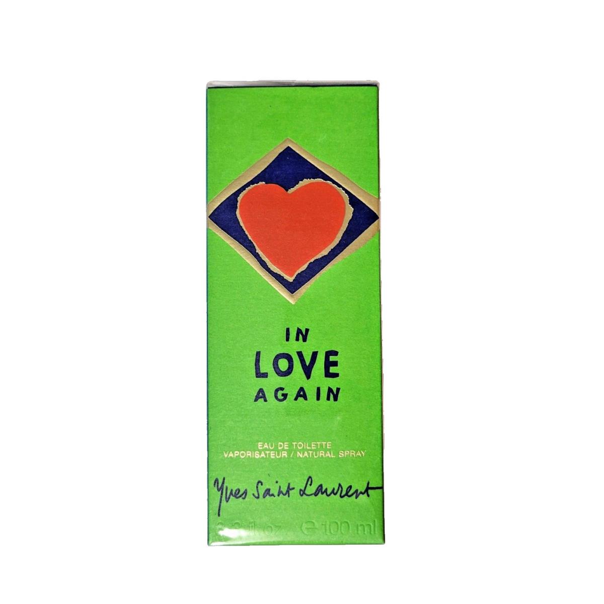 Yves Saint Laurent Ysl In Love Again Edt Eu De Toilette Perfume 3.4 oz 100mL