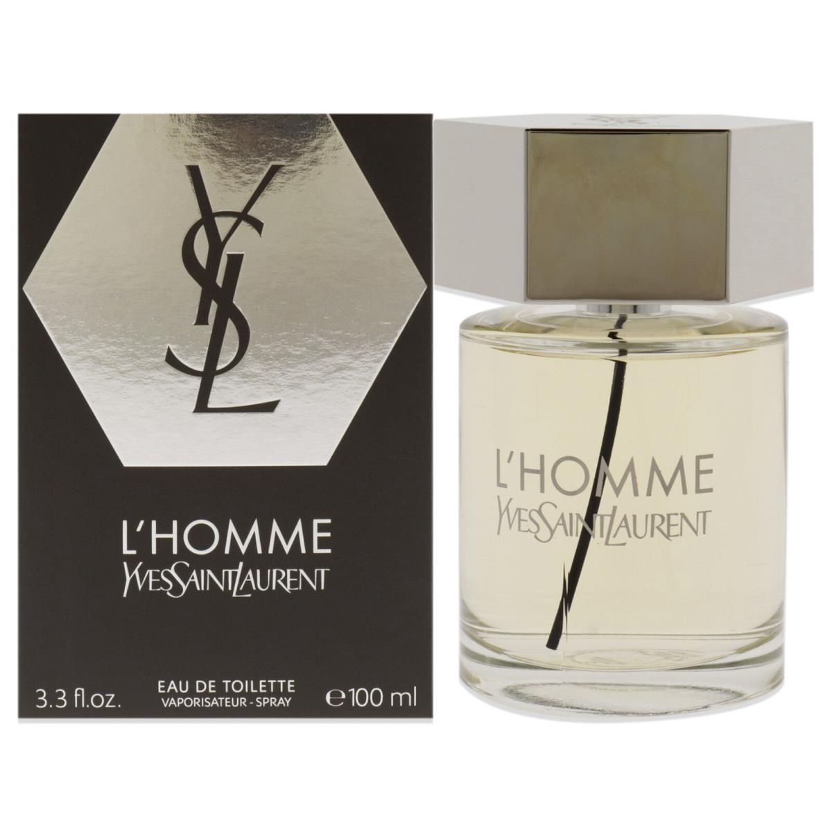 Lhomme by Yves Saint Laurent For Men - 3.3 oz Edt Spray