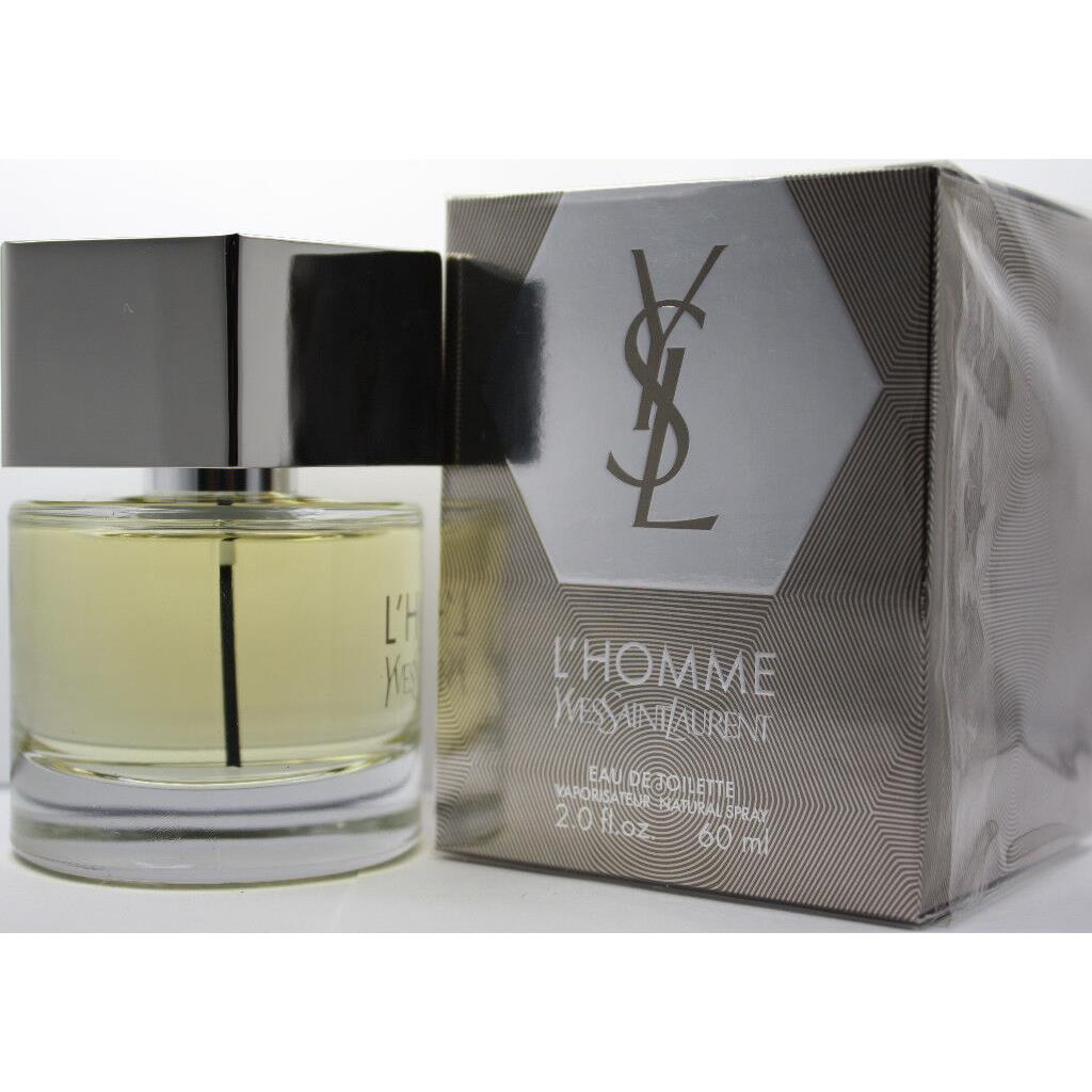 Ysl L Homme by Yves Saint Laurent 2.0 oz Edt Spray For Men