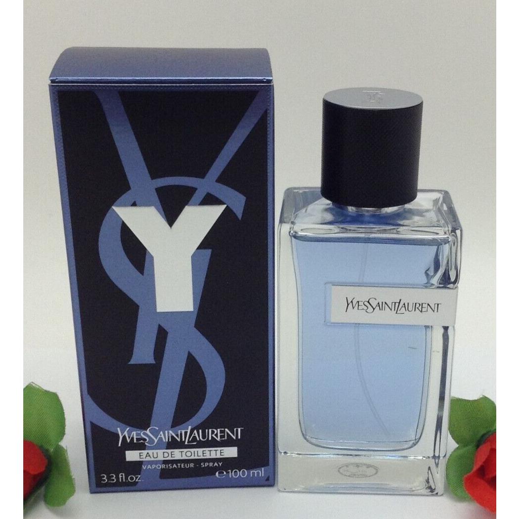 Ysl Yves Saint Laurent Y Eau de Toilette Spray 3.3 oz 100ML Edt Mens