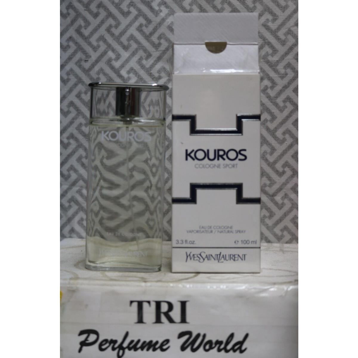 Kouros Cologne Sport Yves Saint Laurent Eau de Cologne Men Spray 3.3 Fl. oz