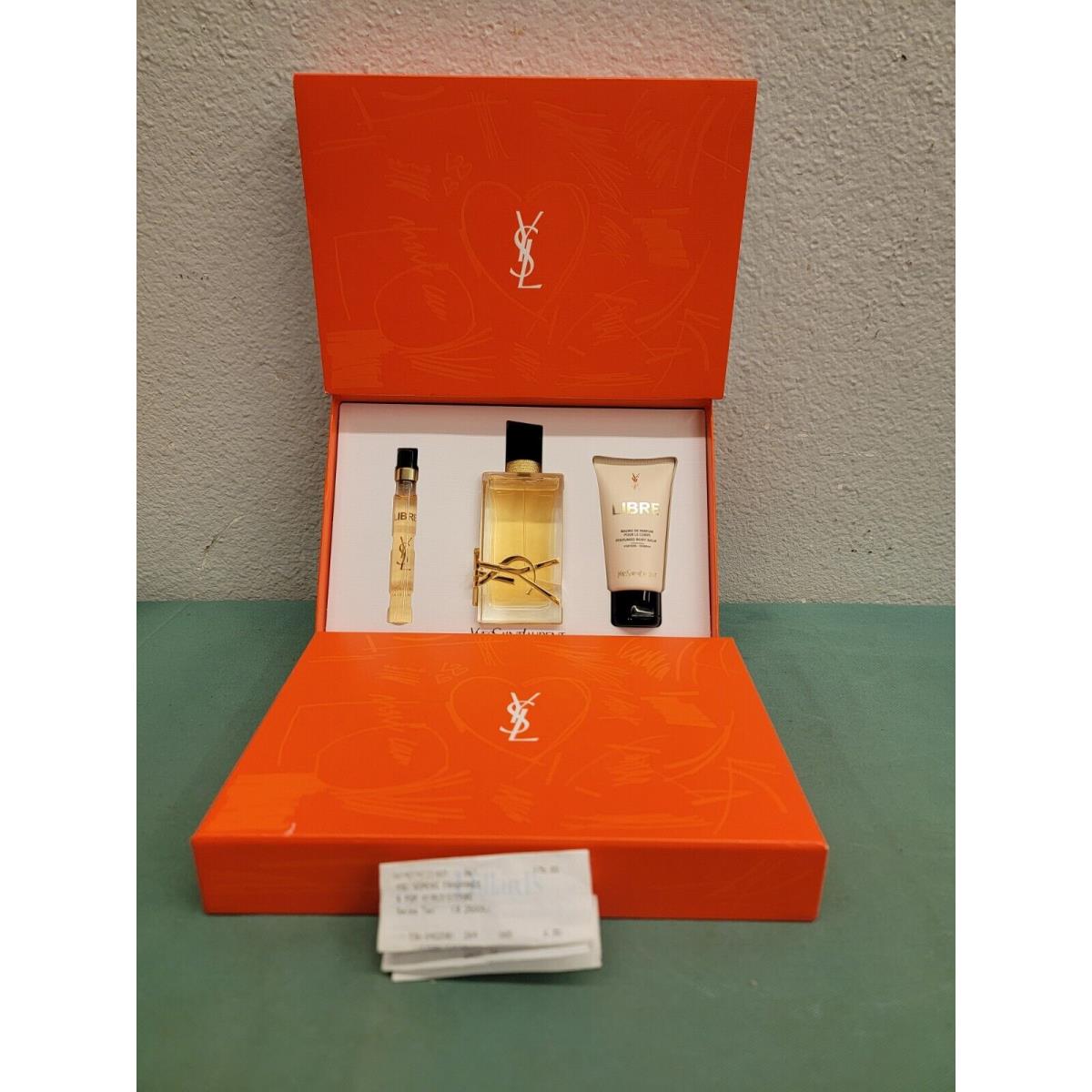 Yves Saint Laurent Libre 3Pcs Gift Set 10 ml / 90 ml / 50 ml