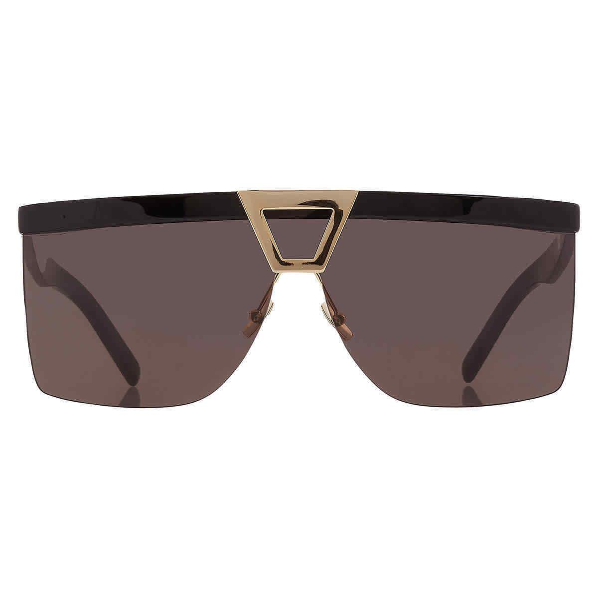 Saint Laurent Grey Shield Ladies Sunglasses SL 537 Palace 001 99 SL 537 Palace