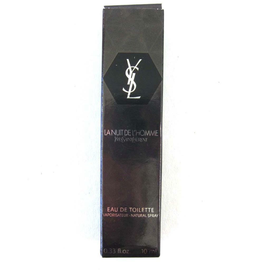 Yves Saint Laurent La Nuit De L`homme Eau de Toilette Spray .33 Oz 10 ML