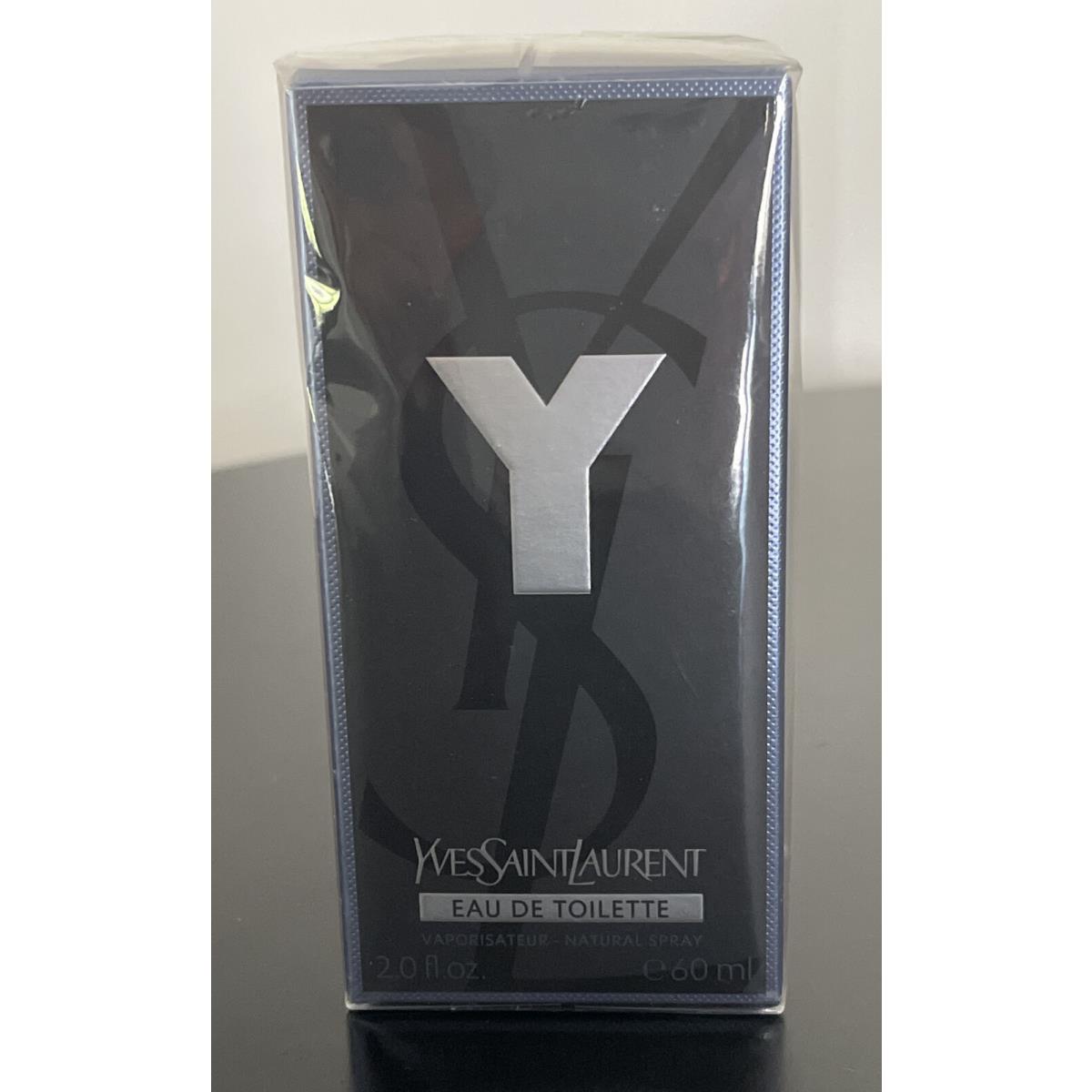 Y By Yves Saint Laurent Eau de Toilette Edt For Men 2.0 oz / 60 ml