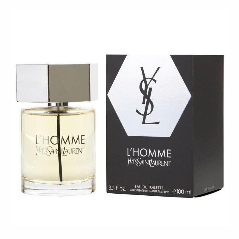 Ysl L`homme Yves Saint Laurent 3.3 / 3.4 oz 100 ml Edt Spray