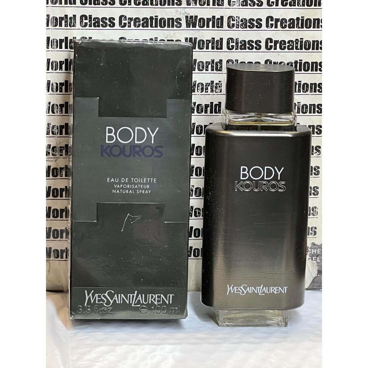 Yves Saint Laurent Body Kouros Edt Spray For Men - 3.3 OZ/100 ML - Vintage Item