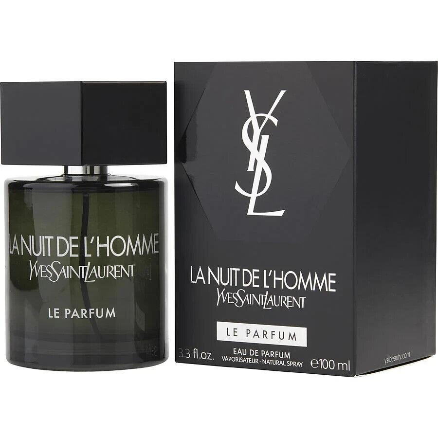 La Nuit de L`homme Eau De Parfum Spray Packaging 3.3 oz Men by Yves Saint