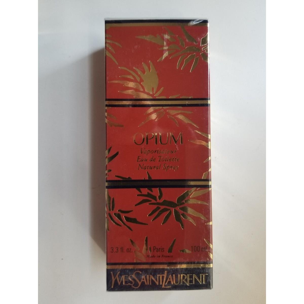 Vintage Yves Saint Laurent Opium Eau de Toilette 3.3 oz - /