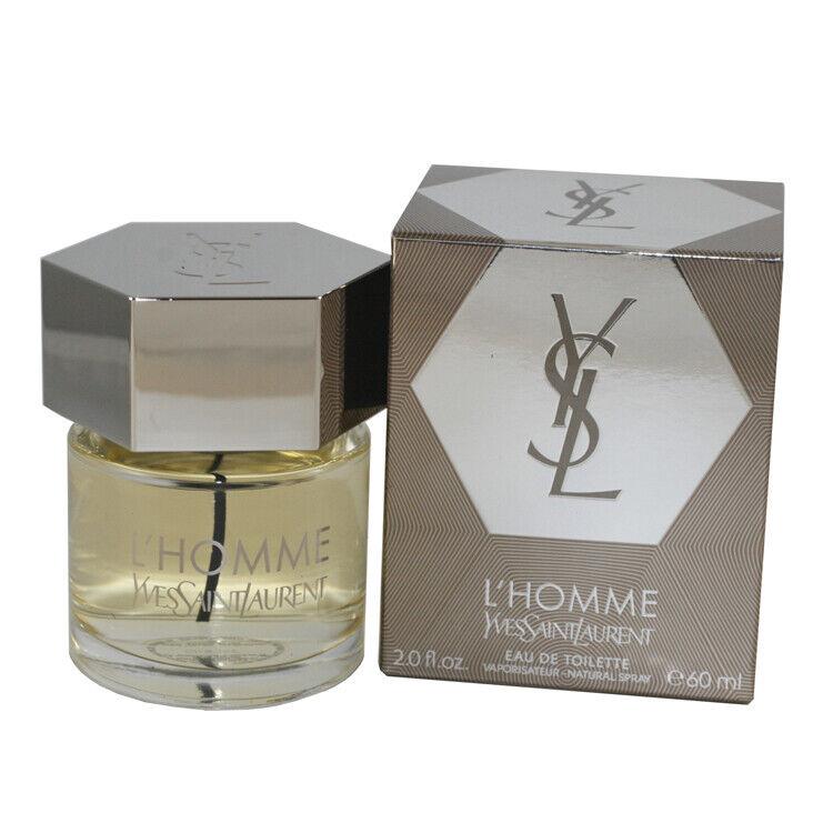 L`homme Yves Saint Laurent Edt For Men 2 oz / 60 ml - Spr