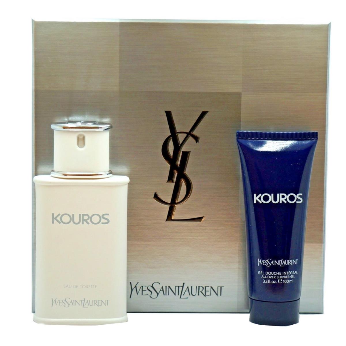 Yves Saint Laurent Kouros 2PC Gift Set Eau DE Toilette Natural Spray 100ML