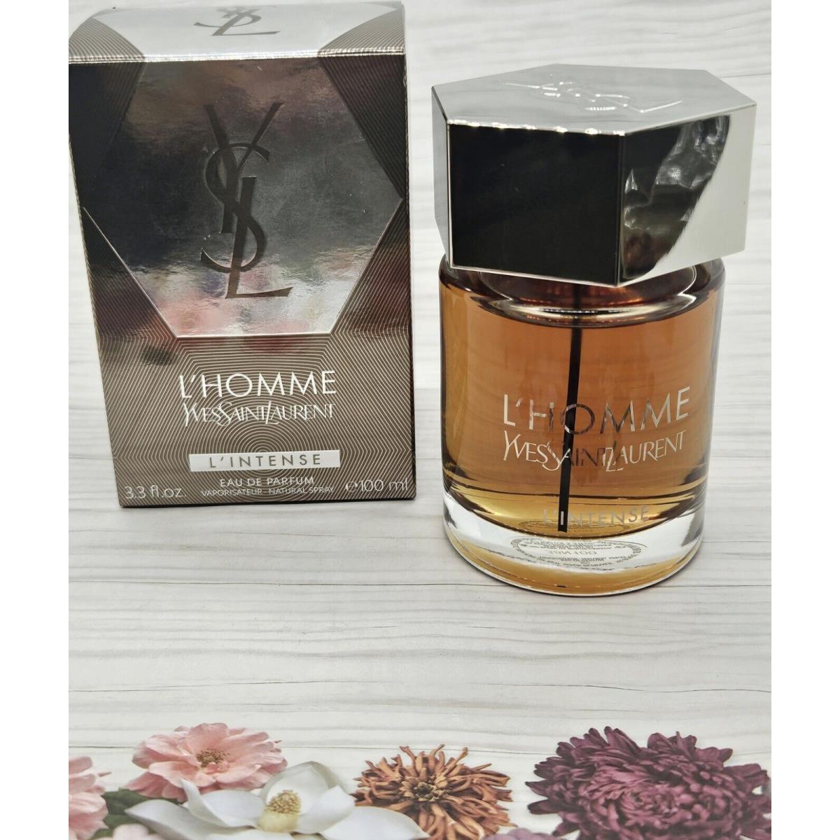 L`homme L`intense by Yves Saint Laurent Eau DE Parfum 3.3oz Formula 2016 38N100