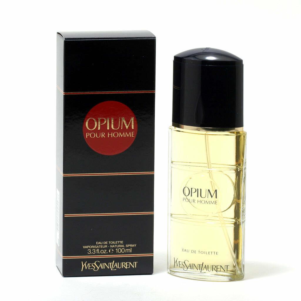 Opium Pour Homme by Yves Saint Laurent 3.3 Fl oz Edt Spray For Men