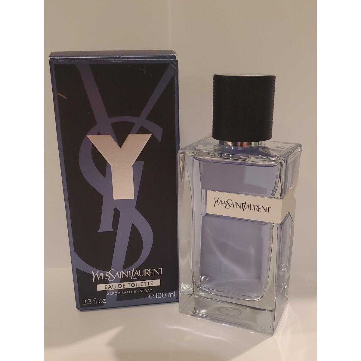 Y by Yves Saint Laurent 3.3 oz Edt Men`s Spray Open Slightly Imperfect Box