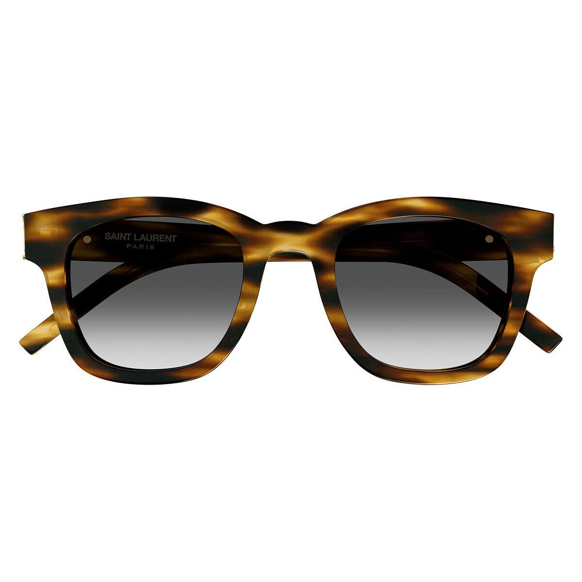 Saint Laurent SL M124 Sunglasses Unisex Havana 49mm