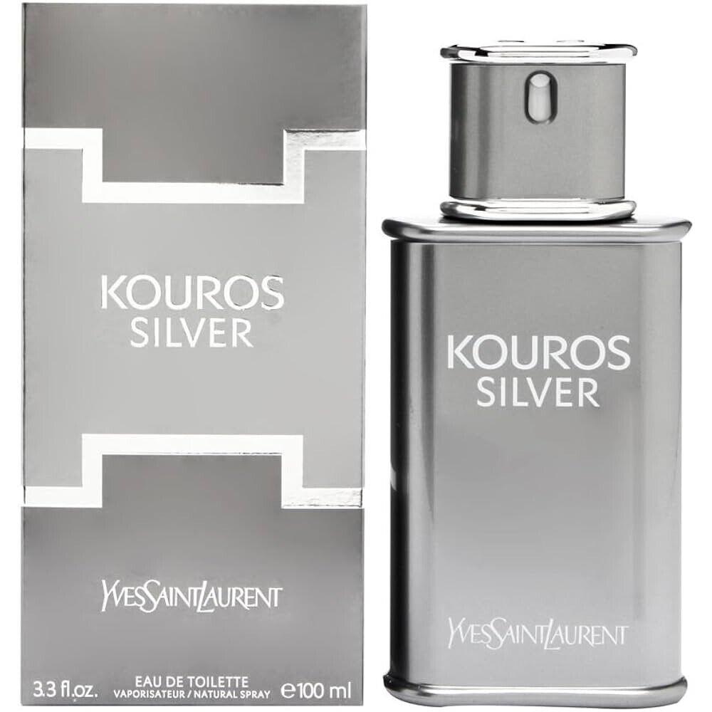 Yves Saint Laurent Kouros Silver Men`s Eau de Toilette - 100ml- Rare