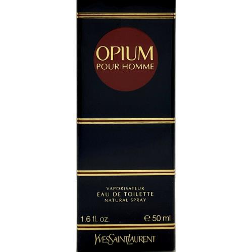 Yves Saint Laurent Opium Pour Homme Eau DE Toilette Spray For Men 1.6 Oz / 50 ml