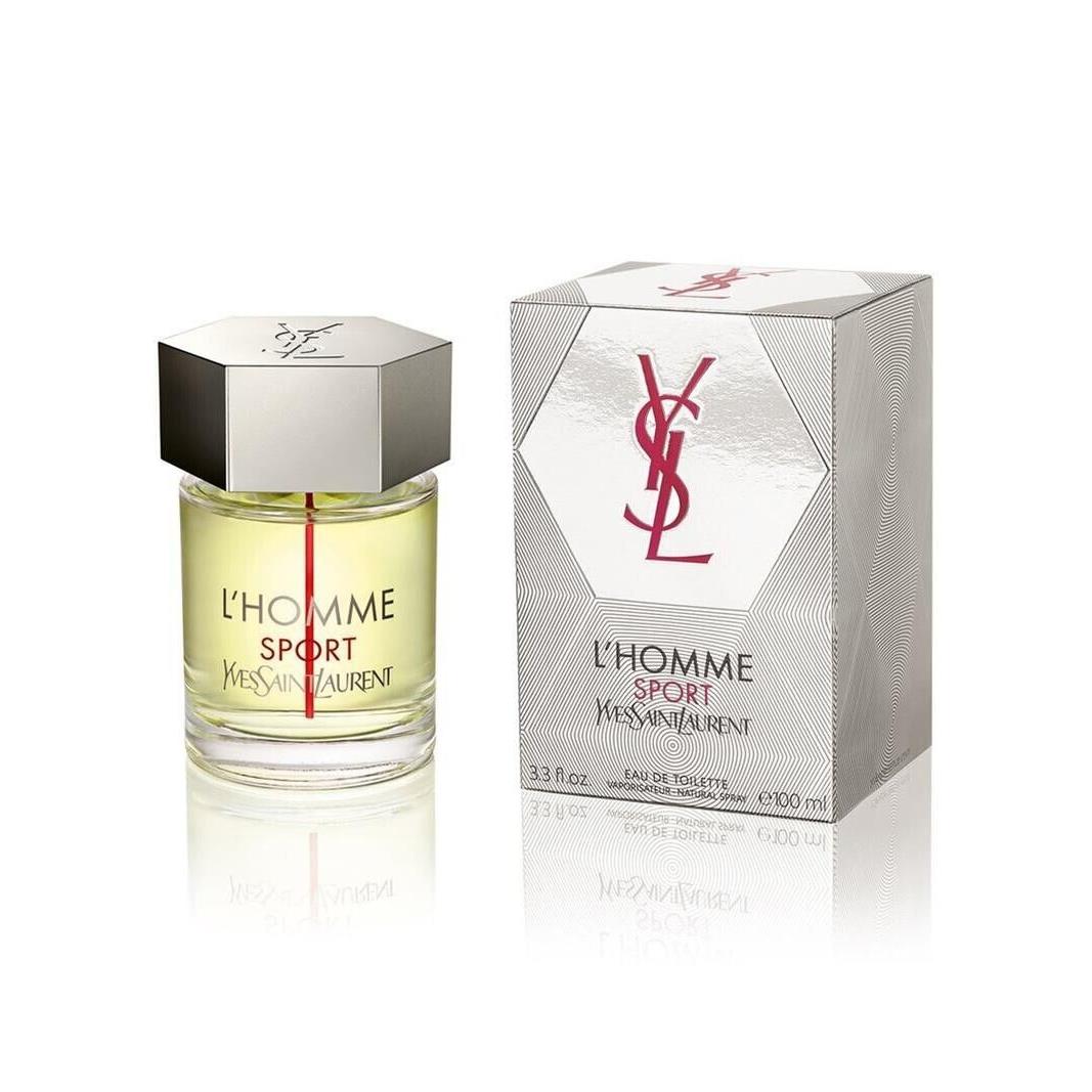 Men Ysl Yves Saint Laurent L`homme Sport Edt Spray 3.3oz