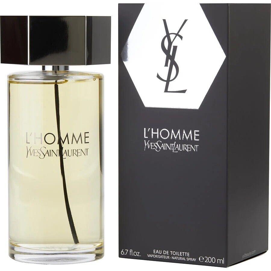 Yves Saint Laurent Ysl L`homme 6.8 OZ Edt Men Packaging