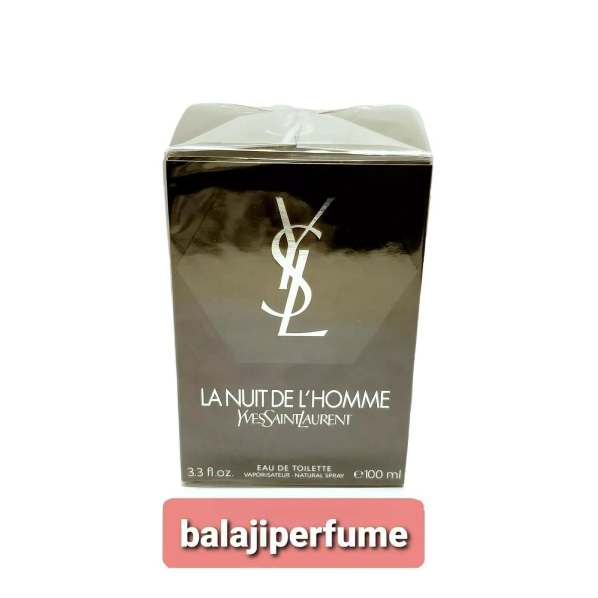 Ysl LA Nuit DE L` Homme 3.3OZ Edt Spray For Men by Yves Saint Laurent