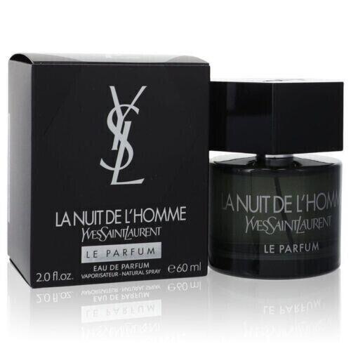 Yves Saint Laurent La Nuit De L`homme Le Parfum by Ysl Edp Spray For Men 2.0 oz-60 ml Sealed