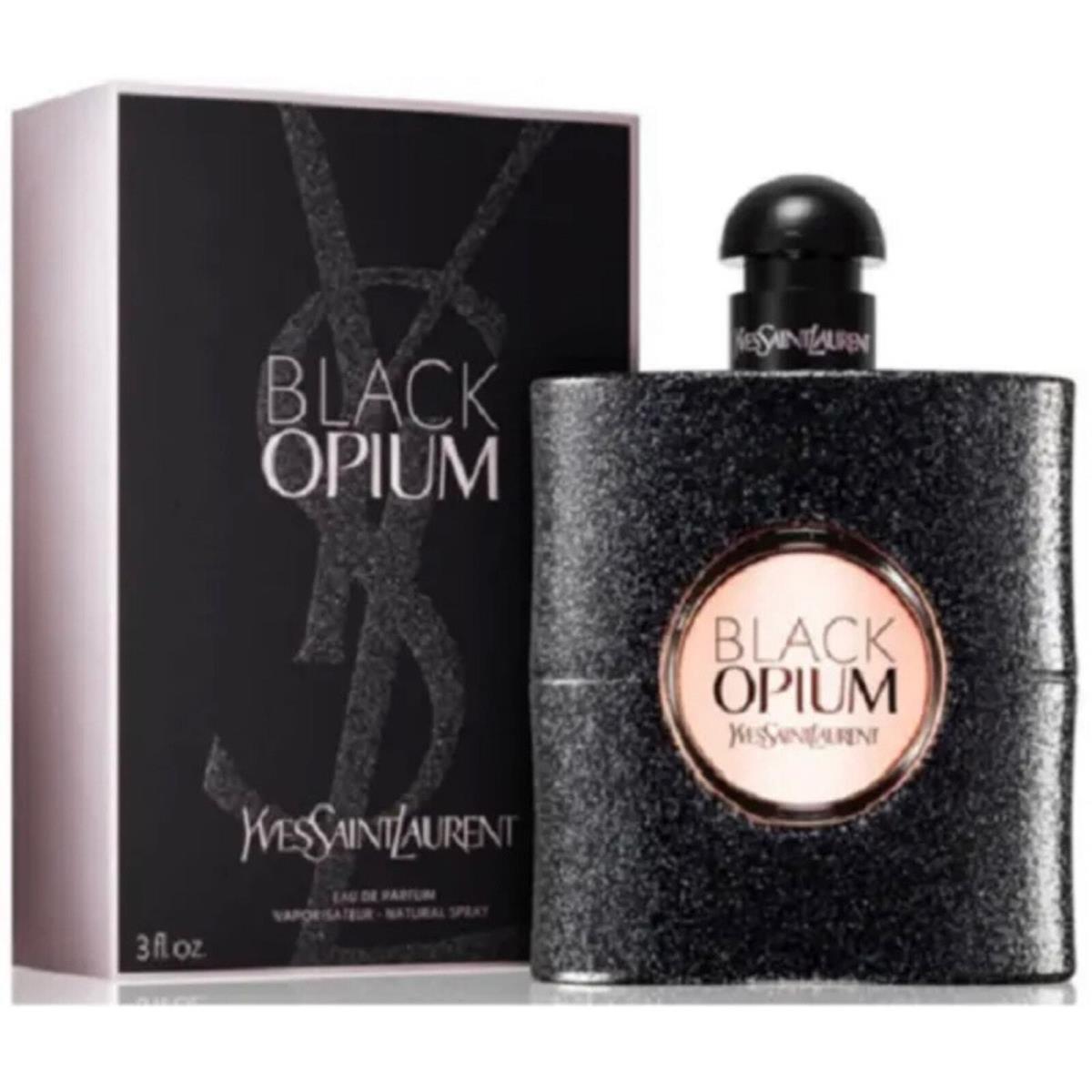 Yves Saint Laurent Ysl Perfume Womens Black Opium Eau De Parfum Spray 3 Fl. oz