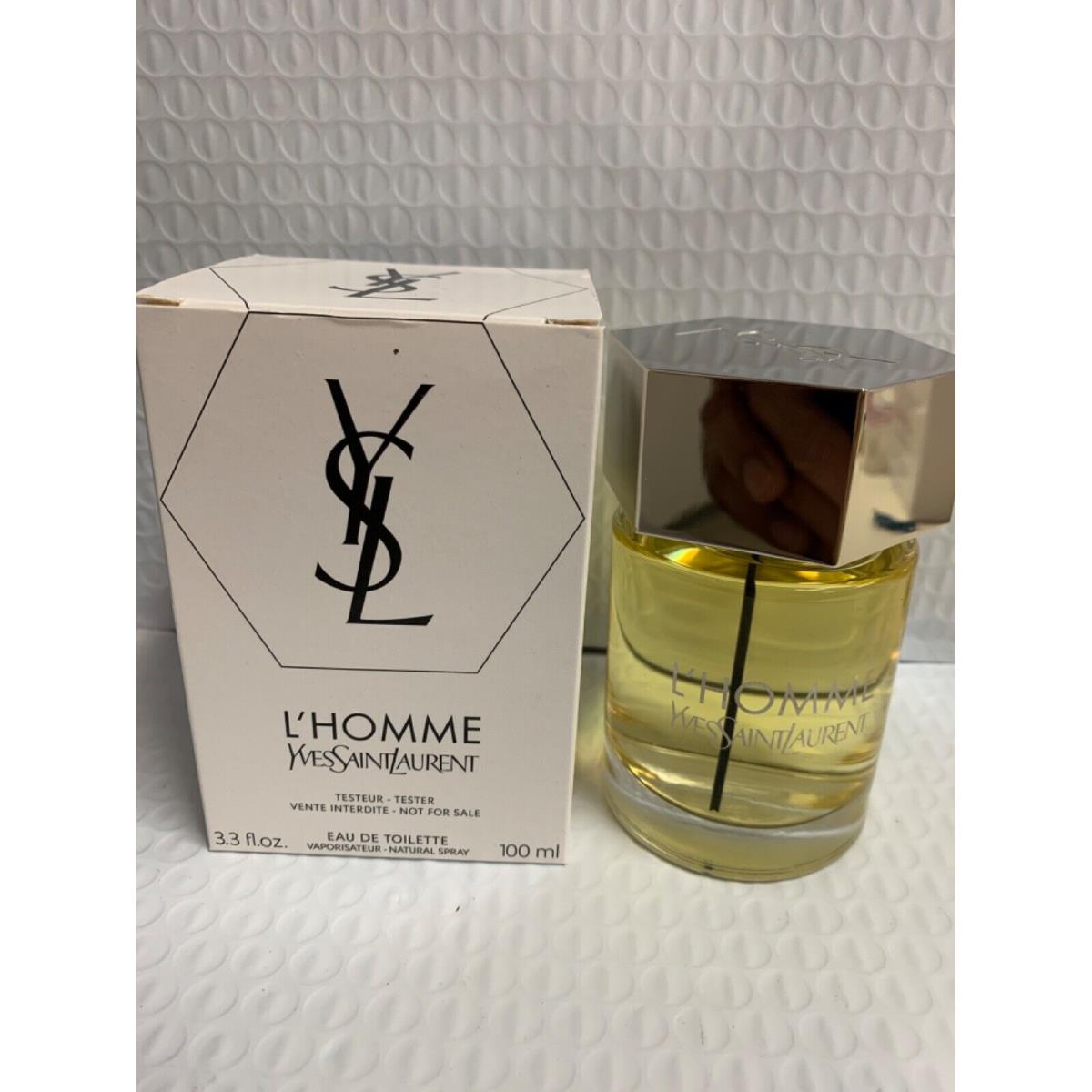 Ysl Yves Saint Laurent L`homme Edt Spray 3.3 oz For Men Edt Vintage 2017 -PD3800