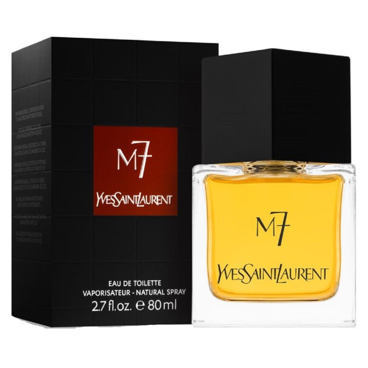 M7 Yves Saint Laurent 2.7 oz / 80 ml Eau de Toilette Edt Men Cologne Spray