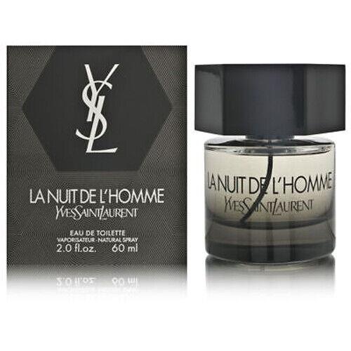 La Nuit De L`homme by Yves Saint Laurent For Men Eau de Toilette Spray 2.0 oz