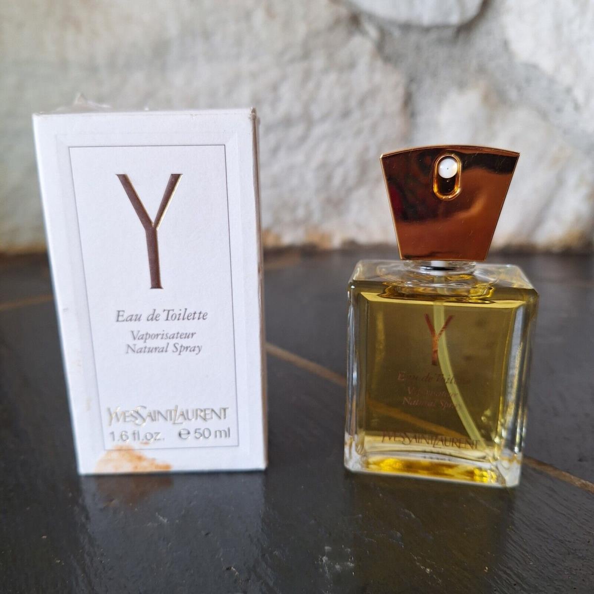 Y by Yves Saint Laurent 1.6 oz 50 ml Eau De Toilette Edt Perfume Spray France