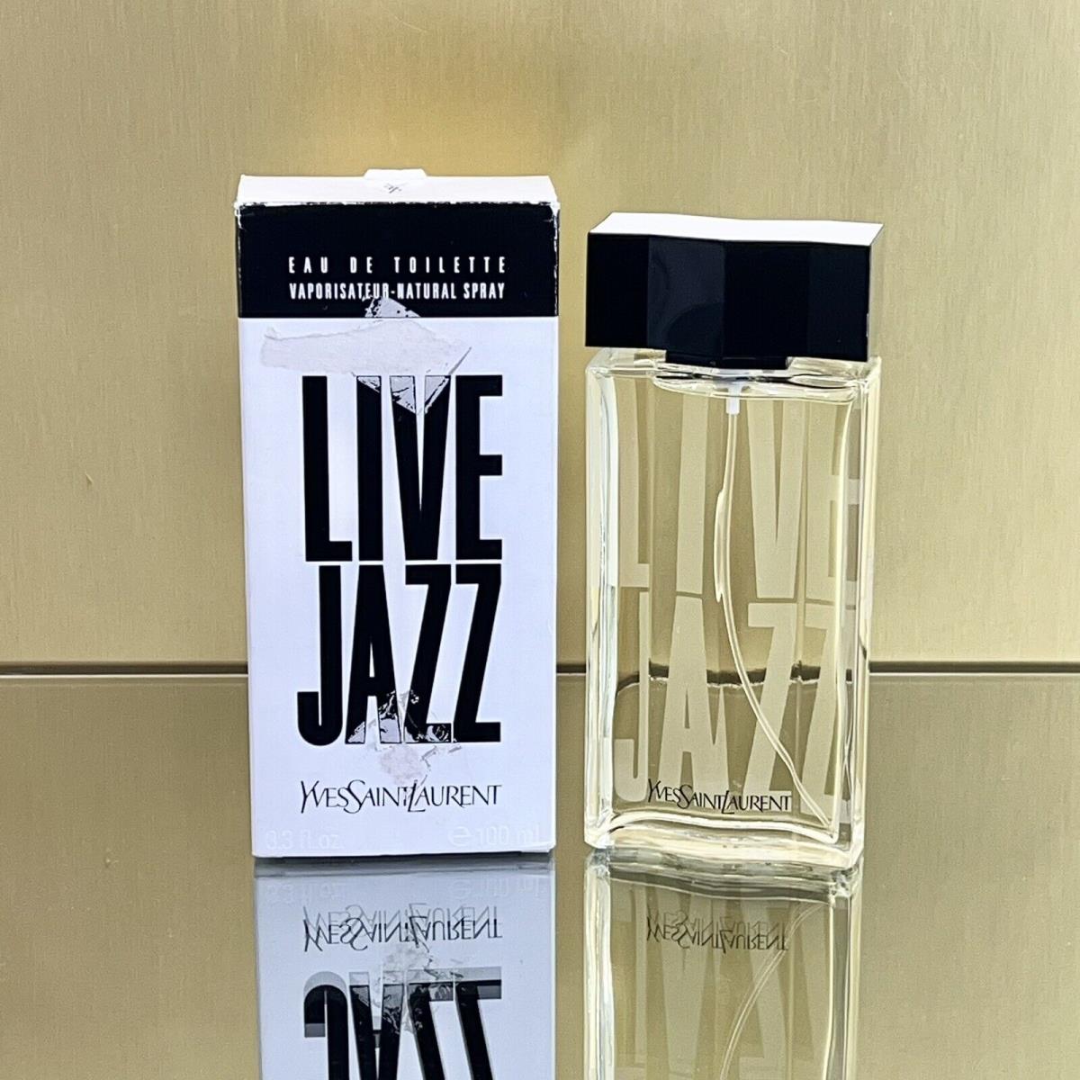 Live Jazz by Yves Saint Laurent Men Cologne 3.3oz Edt Spray BA30