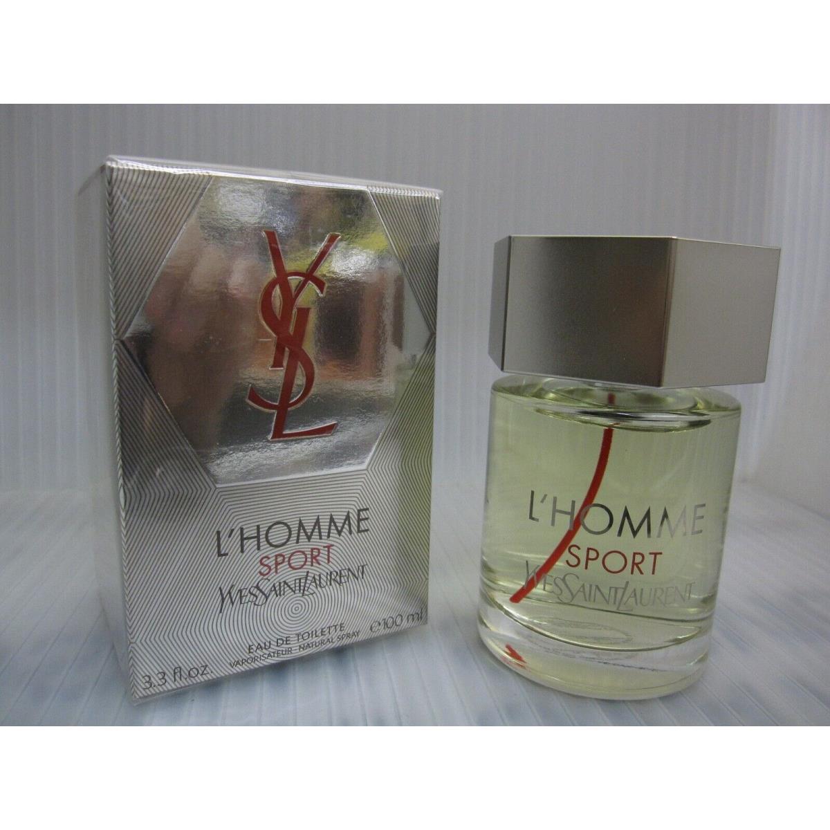 L`homme Sport Yves Saint Laurent 3.3 oz / 100 ML Edt Spray Batch 38L802