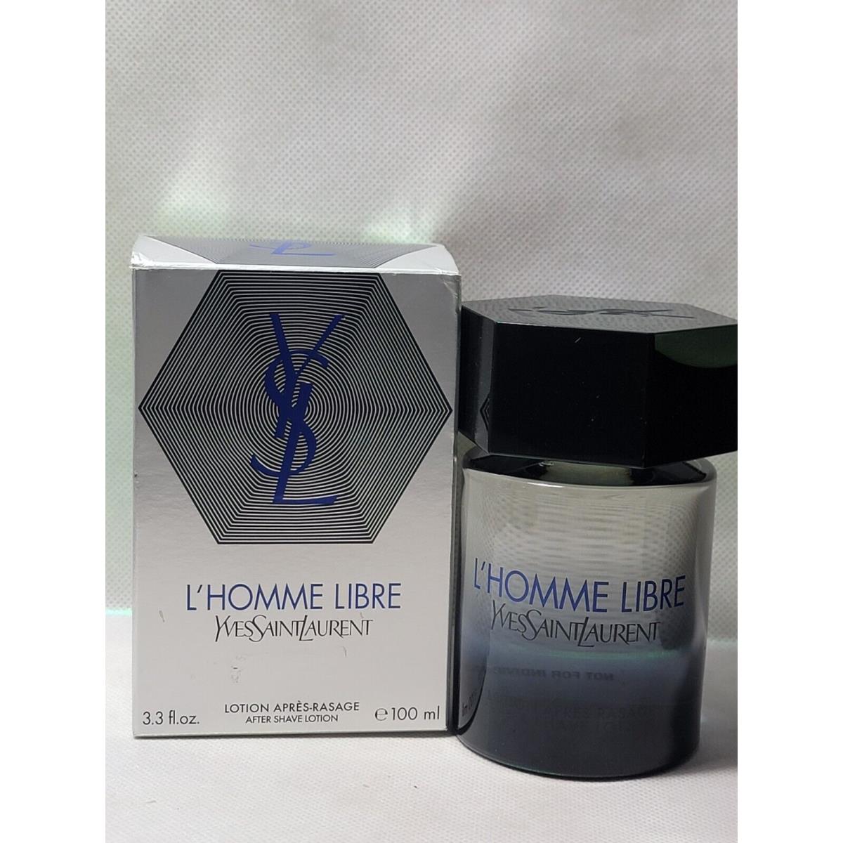 Ysl L`homme Libre by Yves Saint Laurent For Men 3.3 oz Aftershave Splash