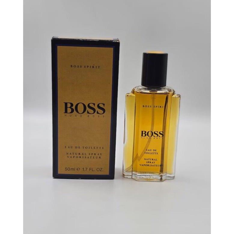 Boss Spirit By Hugo Boss 50ml 1.7oz Edt Spray Vintage