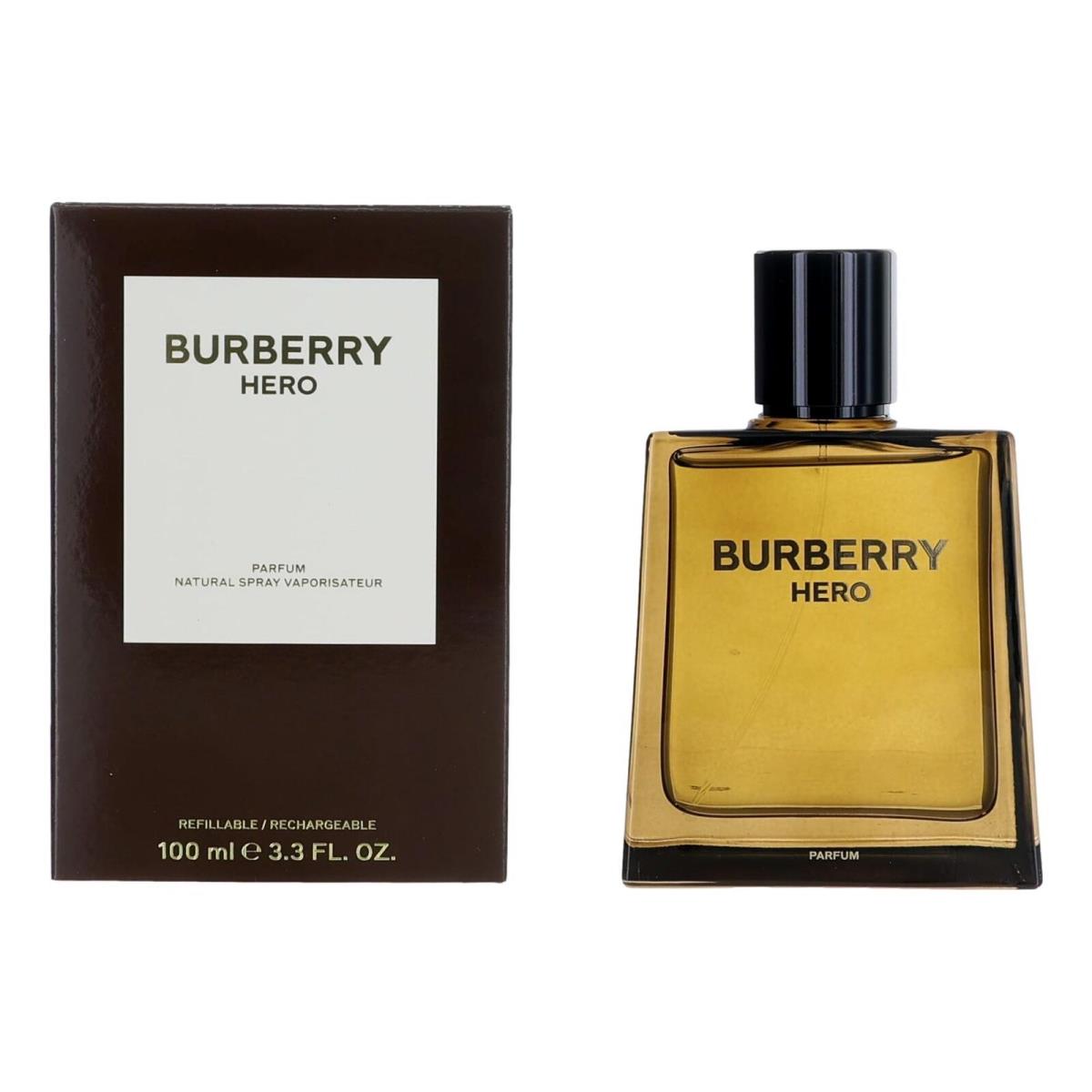 Burberry Hero by Burberry 3.4 oz Parfum Spray For Men